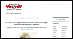 Desktop Screenshot of laurelthirst.com